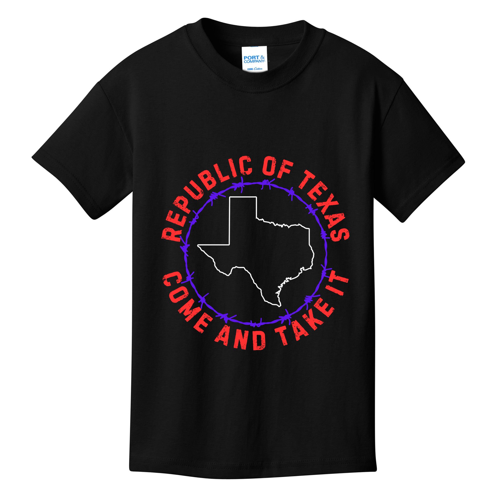 Texas Border Crisis Come And Take It Kids T-Shirt