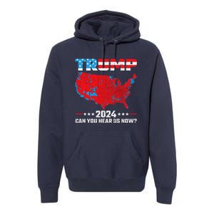 Trump Better Coverage Than 5g Can You Hear Us Now Political Premium Hoodie