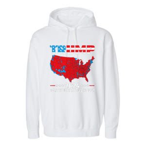 Trump Better Coverage Than 5g Can You Hear Us Now Political Garment-Dyed Fleece Hoodie