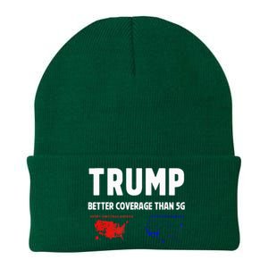 Trump Better Coverage Politics Knit Cap Winter Beanie