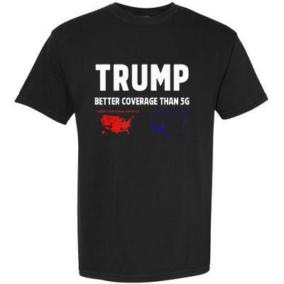 Trump Better Coverage Politics Garment-Dyed Heavyweight T-Shirt