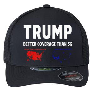 Trump Better Coverage Politics Flexfit Unipanel Trucker Cap