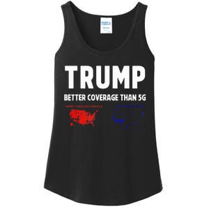 Trump Better Coverage Politics Ladies Essential Tank