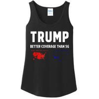 Trump Better Coverage Politics Ladies Essential Tank