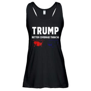 Trump Better Coverage Politics Ladies Essential Flowy Tank