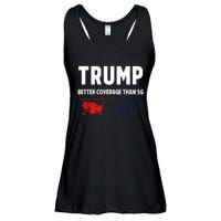 Trump Better Coverage Politics Ladies Essential Flowy Tank