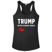 Trump Better Coverage Politics Ladies PosiCharge Competitor Racerback Tank