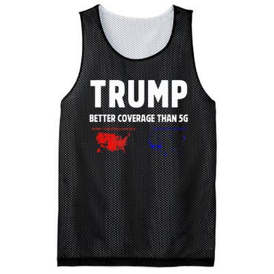 Trump Better Coverage Politics Mesh Reversible Basketball Jersey Tank