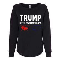 Trump Better Coverage Politics Womens California Wash Sweatshirt