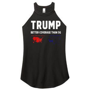 Trump Better Coverage Politics Women's Perfect Tri Rocker Tank