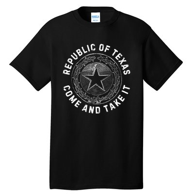 Texas Border Crisis Come And Take It Tall T-Shirt