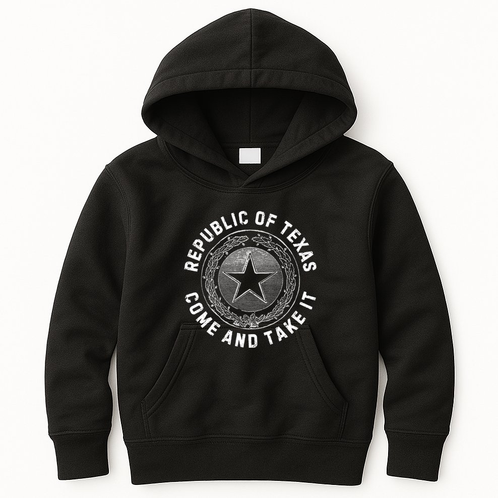 Texas Border Crisis Come And Take It Kids Hoodie