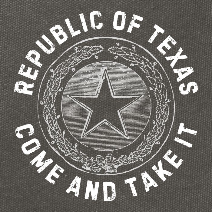Texas Border Crisis Come And Take It Cotton Canvas Backpack