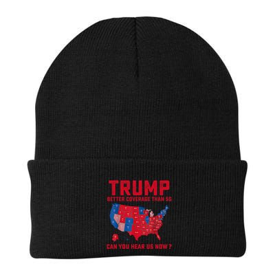 Trump Better Coverage Than 5g Can You Hear Us Now Knit Cap Winter Beanie