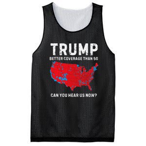 Trump Better Coverage Than 5g Can You Hear Us Now Mesh Reversible Basketball Jersey Tank