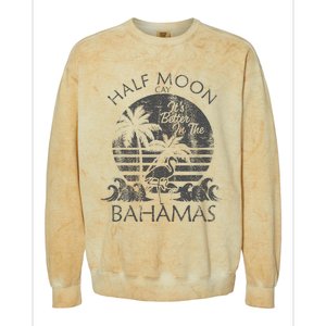 The Bahamas Cruise Half Moon Bahamas Travel Bahamas Vacation Colorblast Crewneck Sweatshirt