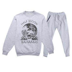 The Bahamas Cruise Half Moon Bahamas Travel Bahamas Vacation Premium Crewneck Sweatsuit Set