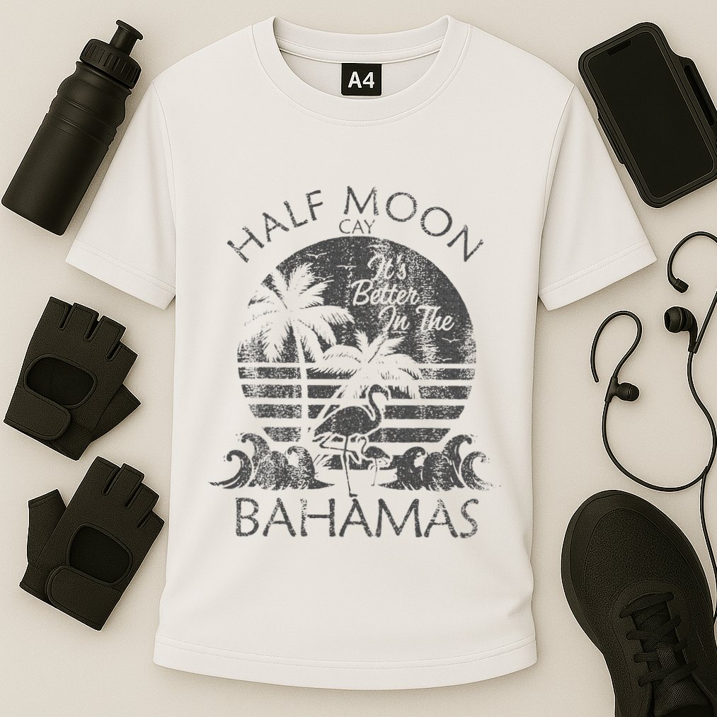 The Bahamas Cruise Half Moon Bahamas Travel Bahamas Vacation Cooling Performance Crew T-Shirt