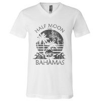 The Bahamas Cruise Half Moon Bahamas Travel Bahamas Vacation V-Neck T-Shirt