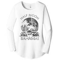 The Bahamas Cruise Half Moon Bahamas Travel Bahamas Vacation Women's Perfect Tri Tunic Long Sleeve Shirt