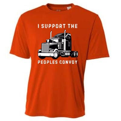 Texas Border Crisis Peoples Convoy Cooling Performance Crew T-Shirt