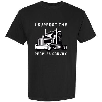 Texas Border Crisis Peoples Convoy Garment-Dyed Heavyweight T-Shirt