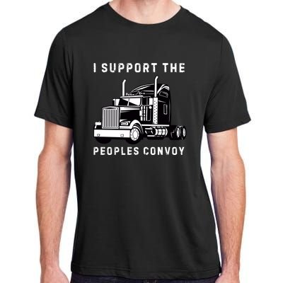 Texas Border Crisis Peoples Convoy Adult ChromaSoft Performance T-Shirt