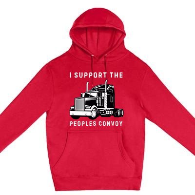 Texas Border Crisis Peoples Convoy Premium Pullover Hoodie