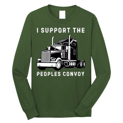 Texas Border Crisis Peoples Convoy Long Sleeve Shirt