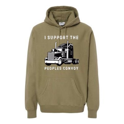 Texas Border Crisis Peoples Convoy Premium Hoodie