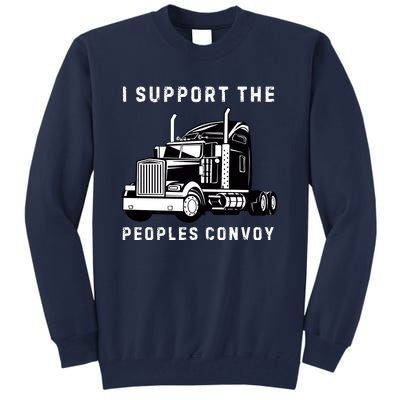 Texas Border Crisis Peoples Convoy Tall Sweatshirt