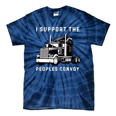 Texas Border Crisis Peoples Convoy Tie-Dye T-Shirt