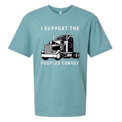 Texas Border Crisis Peoples Convoy Sueded Cloud Jersey T-Shirt