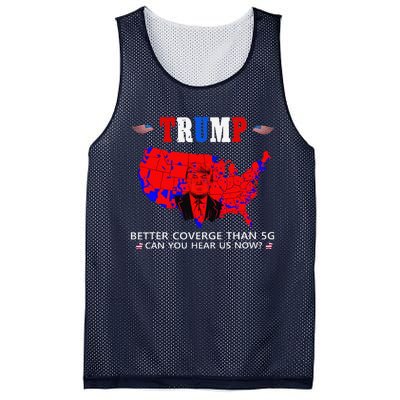 Trump Better Coverage Than 5g Can You Hear Us Now Usa Map Mesh Reversible Basketball Jersey Tank