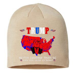 Trump Better Coverage Than 5g Can You Hear Us Now Usa Map Sustainable Beanie