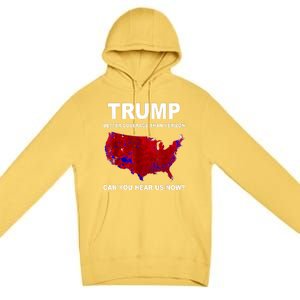 Trump Better Coverage Politics Premium Pullover Hoodie