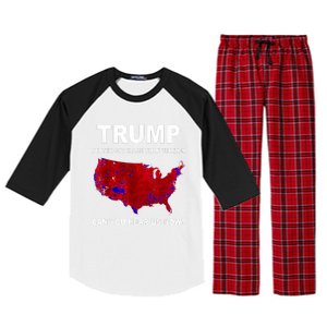 Trump Better Coverage Politics Raglan Sleeve Pajama Set