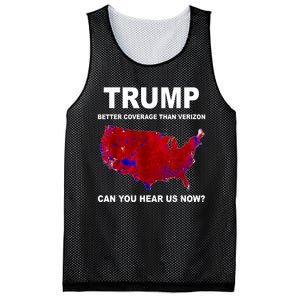 Trump Better Coverage Politics Mesh Reversible Basketball Jersey Tank