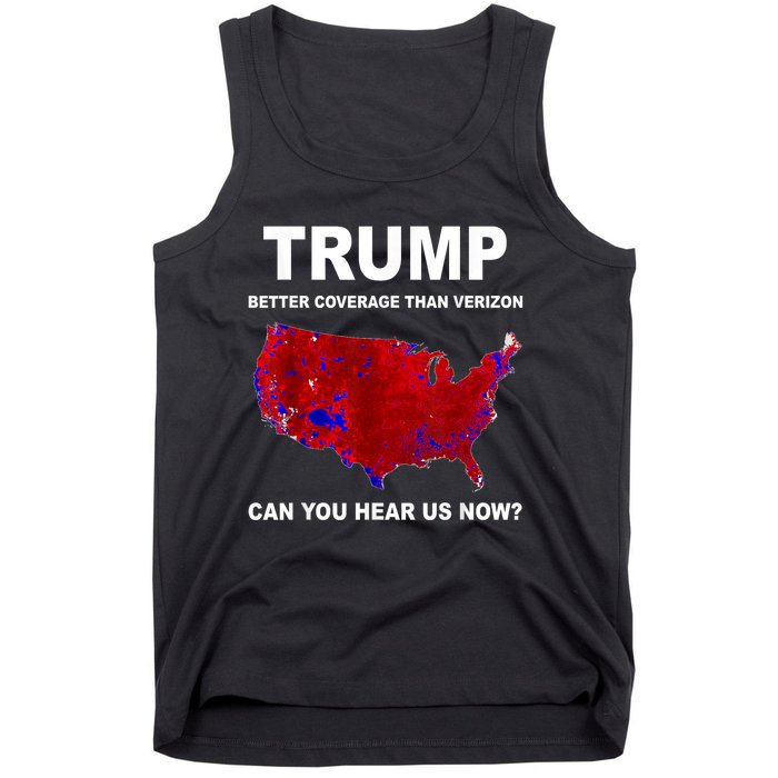 Trump Better Coverage Politics Tank Top