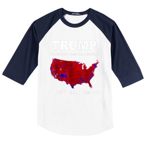 Trump Better Coverage Politics Baseball Sleeve Shirt