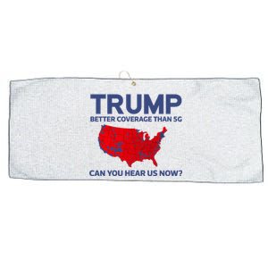 Trump Better Coverage Than 5g Can You Hear Us Now 2024 Large Microfiber Waffle Golf Towel