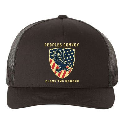 Texas Border Crisis Peoples Convoy Yupoong Adult 5-Panel Trucker Hat