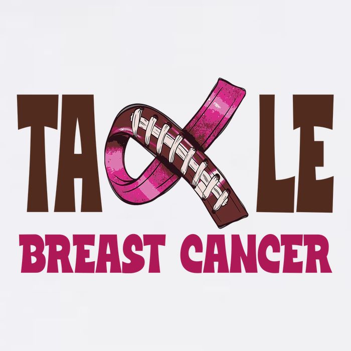 Tackle Breast Cancer Awareness Football Tall T-Shirt