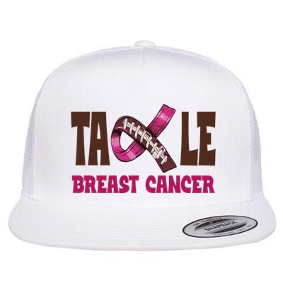 Tackle Breast Cancer Awareness Football Flatbill Hat