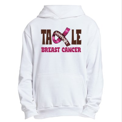 Tackle Breast Cancer Awareness Football Urban Pullover Hoodie