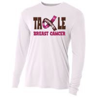 Tackle Breast Cancer Awareness Football Cooling Performance Long Sleeve Crew