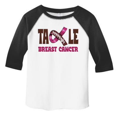 Tackle Breast Cancer Awareness Football Toddler Fine Jersey T-Shirt