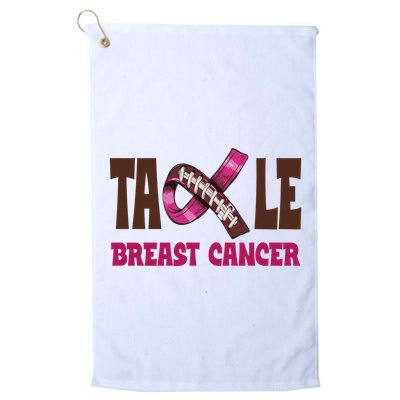 Tackle Breast Cancer Awareness Football Golf Towel