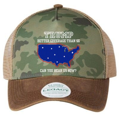 Trump Better Coverage Than 5g Can You Hear Us Now Legacy Tie Dye Trucker Hat