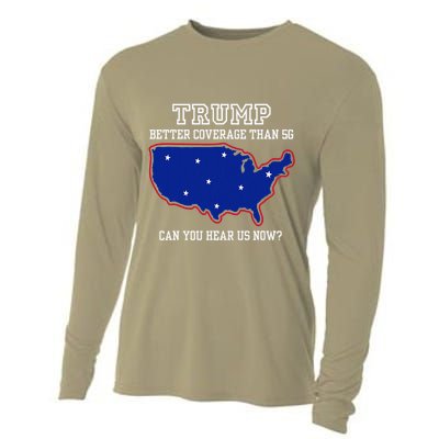 Trump Better Coverage Than 5g Can You Hear Us Now Cooling Performance Long Sleeve Crew